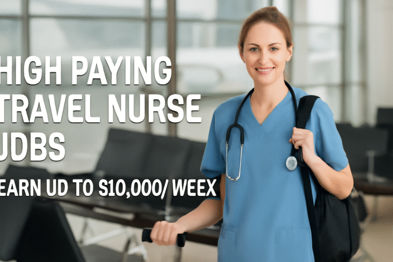 High Paying Travel Nurse Jobs: Earn Up to $10,000/Week